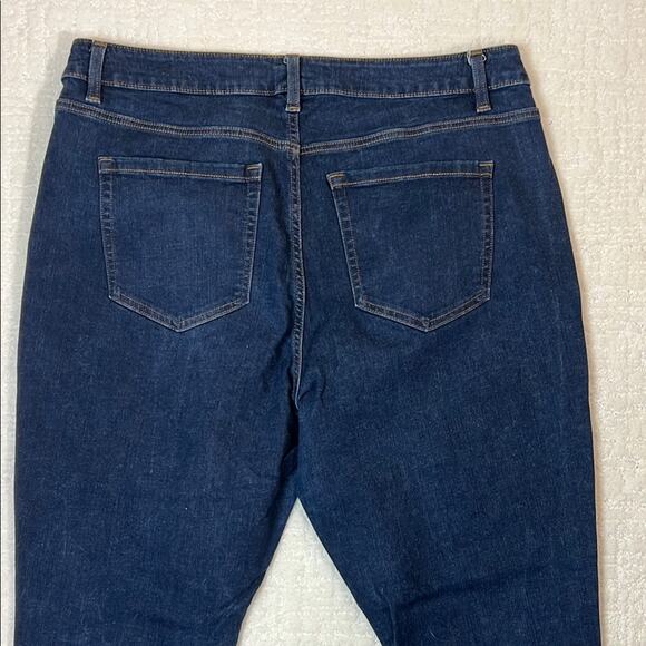 New! Lane Bryant Blue Skinny Jeans Stretch 18 - Picture 9 of 9